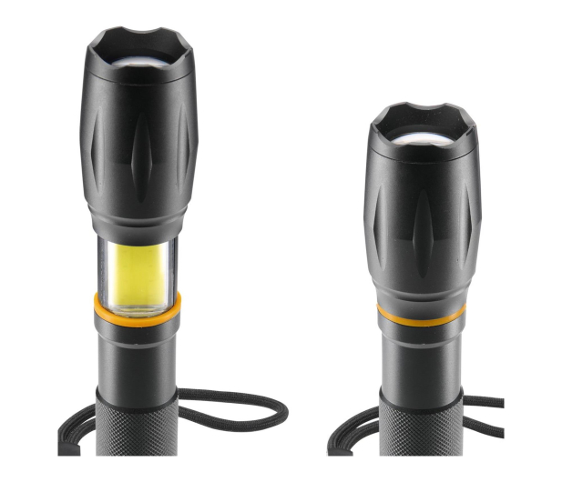 Hama Latarka led 2 w 1, 200lm, 180m, 3 tryby świecenia, zoom - 1533958 - zdjęcie 4